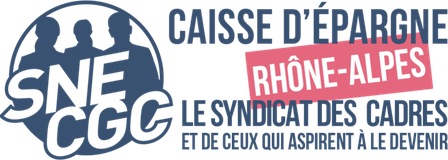 Logo SNE-CGC Caisse d'Épargne Rhône-Alpes